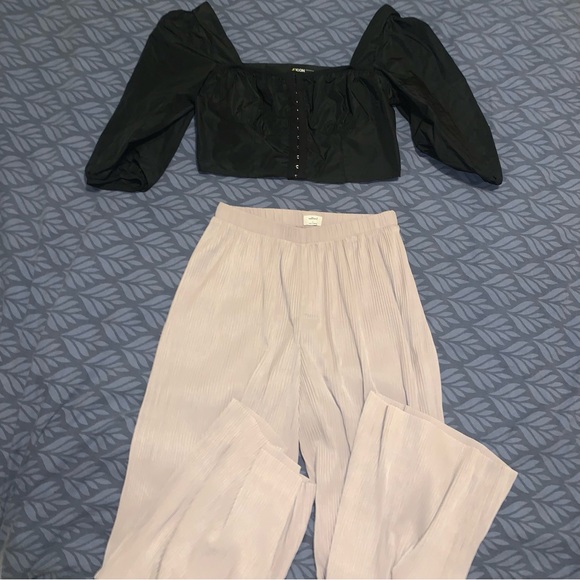 Mavi Cropped Corset Style Top - Picture 3 of 6